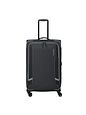 Travelite Corsiica 4 hjul Trolley L 77 cm med strækfold - black Travelite Corsiica 4 hjul Trolley L 77 cm med strækfold