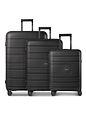 Redolz Essentials 11 4 ruedas Set de maletas 3 piezas Con fuelle expandible