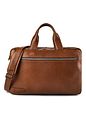 Plevier Jimmy Dokumenttaske Læder 31 cm Laptoprum - cognac Plevier Jimmy Dokumenttaske Læder 31 cm Laptoprum