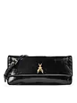 Patrizia Pepe Bolsa de hombro Piel natural 23.5 cm - crinkle black Patrizia Pepe Bolsa de hombro Piel natural 23.5 cm