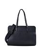 Harbour 2nd Just Pure Skuldertaske Læder 36 cm Laptoprum - navy Harbour 2nd Just Pure Skuldertaske Læder 36 cm Laptoprum