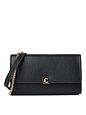 Coccinelle Pansy Clutch pung Læder 20 cm - noir Coccinelle Pansy Clutch pung Læder 20 cm