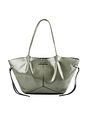 Karl Lagerfeld K/Pierced Skuldertaske 54 cm - hedge green Karl Lagerfeld K/Pierced Skuldertaske 54 cm