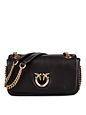 PINKO Love Soft Olkalaukku Nahka 22 cm - marrone marasca PINKO Love Soft Olkalaukku Nahka 22 cm