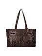 Harbour 2nd Urban Poets Jordan Shopperit Nahka 49 cm - chocolate brown Harbour 2nd Urban Poets Jordan Shopperit Nahka 49 cm