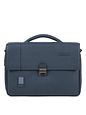 Piquadro Kožená aktovka Akron s přihrádkou na notebook 42 cm