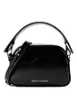 Armani Exchange Keira Skuldertaske Læder 18 cm - black Armani Exchange Keira Skuldertaske Læder 18 cm