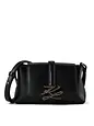 Karl Lagerfeld Autograph Bolsa banderola Mini Bag 17 cm