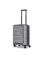Bergpfeil Travel 4 ruote Trolley cabina 55 cm Vano porta PC espandibile - arctic silver metallic Bergpfeil Travel 4 ruote Trolley cabina 55 cm Vano porta PC espandibile