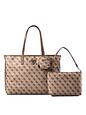 Guess Adrian Skuldertaske 48 cm - latte logo Guess Adrian Skuldertaske 48 cm