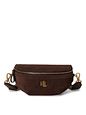 Lauren Ralph Lauren Marcy Crossbody-laukku Nahka 26 cm - chestnut brown chestnut brown Lauren Ralph Lauren Marcy Crossbody-laukku Nahka 26 cm