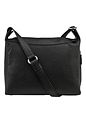 Voi Hirsch Isabella Crossbody taske Læder 28 cm - schwarz Voi Hirsch Isabella Crossbody taske Læder 28 cm