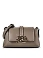 Karl Lagerfeld Autograph Bolsa banderola Mini Bag 17 cm