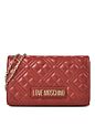 Love Moschino Quilted Crossbody-laukku 22 cm