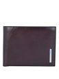 Piquadro Blue Square Pung Læder 12.5 cm - mahagoniebraun Piquadro Blue Square Pung Læder 12.5 cm