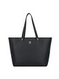 Tommy Hilfiger Emblem Ostoskassi 35 cm - black Tommy Hilfiger Emblem Ostoskassi 35 cm