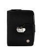 Greenburry Svampet tegnebogslæder 9 cm - black Greenburry Svampet tegnebogslæder 9 cm