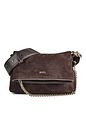 Boss Yelena Crossbody taška Kůže 22 cm - dark brown Boss Yelena Crossbody taška Kůže 22 cm