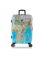 Heys Black Camo 4 ruedas Trolley M 66 cm Con asa expansible - world map Heys Black Camo 4 ruedas Trolley M 66 cm Con asa expansible