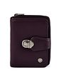 Greenburry Svampet tegnebogslæder 9 cm - purple Greenburry Svampet tegnebogslæder 9 cm