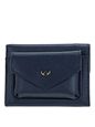 Golden Head Valencia Portafoglio Protezione RFID Vera Pelle 9.5 cm - saphir Golden Head Valencia Portafoglio Protezione RFID Vera Pelle 9.5 cm