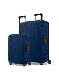 Redolz Essentials 15 – Resväskeset med 4-hjuliga resväskor i storlekarna S och L med trepunktslås - navy blue Redolz Essentials 15 – Resväskeset med 4-hjuliga resväskor i storlekarna S och L med trepunktslås