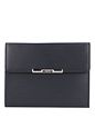 Esquire Helena pung RFID læder 14 cm - blau Esquire Helena pung RFID læder 14 cm