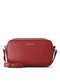 Lazarotti Borsa a tracolla in pelle Bologna Camera-Bag in pelle con doppia cerniera, 18 cm