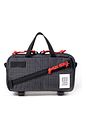 Topo Designs Mountain Vyölaukku 25 cm - black-grid Topo Designs Mountain Vyölaukku 25 cm