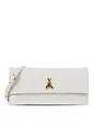 Patrizia Pepe Bolsa de hombro Piel natural 23.5 cm - crinkle white Patrizia Pepe Bolsa de hombro Piel natural 23.5 cm
