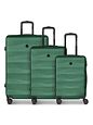 Smartbox Edition 03 4-hjulig Resväskset 3-delad - dark-green Smartbox Edition 03 4-hjulig Resväskset 3-delad