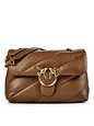 PINKO Love Puff Bolsa de hombro Piel natural 27 cm - marrone cognac PINKO Love Puff Bolsa de hombro Piel natural 27 cm