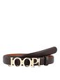 Joop! Bælte i læder - dark brown Joop! Bælte i læder