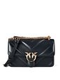 PINKO Love One Mini Skuldertaske Læder 20.5 cm