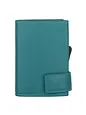 SecWal SecWal 1 Tarjetero Bloqueo RFID Piel natural 9.5 cm - türkis SecWal SecWal 1 Tarjetero Bloqueo RFID Piel natural 9.5 cm