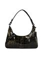 Burkely Cool Colbie Bolsa de hombro Piel natural 33 cm - olive patent Burkely Cool Colbie Bolsa de hombro Piel natural 33 cm