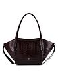abro Vibe Olkalaukku Nahka 24 cm - burgundy abro Vibe Olkalaukku Nahka 24 cm