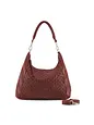 FredsBruder Calm Weave Bolsa de hombro Piel natural 38 cm - deep sandalwood FredsBruder Calm Weave Bolsa de hombro Piel natural 38 cm