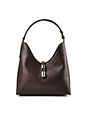Furla Goccia Skuldertaske Læder 30 cm - cioccolato 1 Furla Goccia Skuldertaske Læder 30 cm