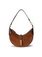 POLO RALPH LAUREN Polo ID Schultertasche Leder 25.5 cm - toffee black POLO RALPH LAUREN Polo ID Schultertasche Leder 25.5 cm