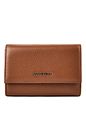 Coccinelle Metallic Soft Geldbörse Leder 14 cm - cognac Coccinelle Metallic Soft Geldbörse Leder 14 cm