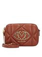 Love Moschino Embossed Olkalaukku 21 cm