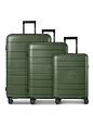 Redolz Essentials 11 4 ruedas Set de maletas 3 piezas Con fuelle expandible