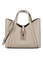 Furla Goccia Shopper-laukku S Nahka 28 cm - linen 1 Furla Goccia Shopper-laukku S Nahka 28 cm