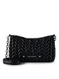 Karl Lagerfeld Weave Skuldertaske 26 cm - black-nickel Karl Lagerfeld Weave Skuldertaske 26 cm