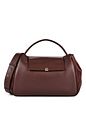 Coccinelle Pansy Bolsa de hombro Piel natural 34 cm