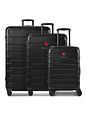 Tonino Lamborghini Tonino Lamborghini Milano Trolley 3-SET med stretchfold og XL-kuffert - black Tonino Lamborghini Tonino Lamborghini Milano Trolley 3-SET med stretchfold og XL-kuffert