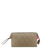 reisenthel Travelcosmetic Toalettväska 26 cm - rhombus olive reisenthel Travelcosmetic Toalettväska 26 cm