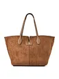 U.S. Polo Assn. Chestnut Skuldertaske 46 cm - camel suede U.S. Polo Assn. Chestnut Skuldertaske 46 cm
