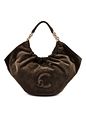Coccinelle Smash Bolsa de hombro Piel natural 26.5 cm